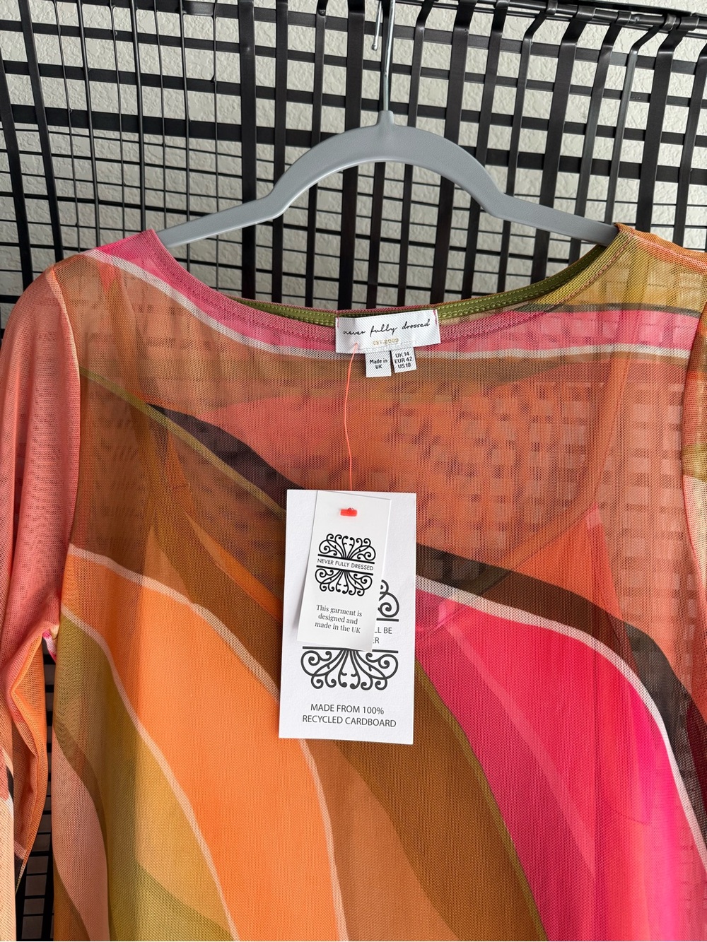 Anthropologie Never Fully Dressed Aria Mesh Maxi Dress - Picture 4 of 8